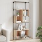 vidaXL Librería 5 estantes madera de ingeniería roble 76x33x188,5 cm vidaXL Librería 5 estantes madera de ingeniería roble 76x33x188,5 cm
