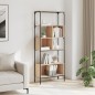 vidaXL Librería 5 estantes madera de ingeniería roble 76x33x188,5 cm vidaXL Librería 5 estantes madera de ingeniería roble 76x33x188,5 cm