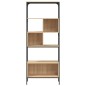 vidaXL Librería 5 estantes madera de ingeniería roble 76x33x188,5 cm vidaXL Librería 5 estantes madera de ingeniería roble 76x33x188,5 cm