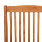 vidaXL Sillas de jardín plegables 2 pzas madera maciza de eucalipto vidaXL Sillas de jardín plegables 2 pzas madera maciza de eucalipto