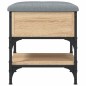 vidaXL Banco zapatero madera de ingeniería roble Sonoma 42x42x45 cm vidaXL Banco zapatero madera de ingeniería roble Sonoma 42x42x45 cm