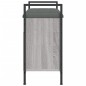 vidaXL Banco zapatero madera de ingeniería gris Sonoma 65,5x32x57,5 cm vidaXL Banco zapatero madera de ingeniería gris Sonoma 65,5x32x57,5 cm