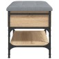 vidaXL Banco zapatero madera de ingeniería roble Sonoma 62x42x45 cm vidaXL Banco zapatero madera de ingeniería roble Sonoma 62x42x45 cm