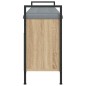 vidaXL Banco zapatero madera ingeniería roble Sonoma 105,5x32x57,5 cm vidaXL Banco zapatero madera ingeniería roble Sonoma 105,5x32x57,5 cm