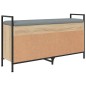 vidaXL Banco zapatero madera ingeniería roble Sonoma 105,5x32x57,5 cm vidaXL Banco zapatero madera ingeniería roble Sonoma 105,5x32x57,5 cm