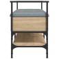 vidaXL Banco zapatero madera de ingeniería roble Sonoma 85,5x42x57,5cm vidaXL Banco zapatero madera de ingeniería roble Sonoma 85,5x42x57,5cm