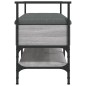 vidaXL Banco zapatero madera de ingeniería gris Sonoma 85,5x42x57,5 cm vidaXL Banco zapatero madera de ingeniería gris Sonoma 85,5x42x57,5 cm
