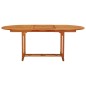 vidaXL Mesa de jardín madera maciza de eucalipto 200x100x75 cm vidaXL Mesa de jardín madera maciza de eucalipto 200x100x75 cm