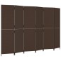 vidaXL Biombo de 6 paneles ratán sintético marrón vidaXL Biombo de 6 paneles ratán sintético marrón