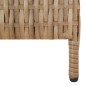 vidaXL Biombo de 5 paneles ratán sintético beige vidaXL Biombo de 5 paneles ratán sintético beige