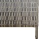 vidaXL Biombo de 3 paneles ratán sintético gris vidaXL Biombo de 3 paneles ratán sintético gris