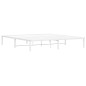 vidaXL Estructura de cama de metal blanco 180x200 cm vidaXL Estructura de cama de metal blanco 180x200 cm