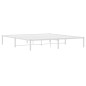 vidaXL Estructura de cama de metal blanco 180x200 cm vidaXL Estructura de cama de metal blanco 180x200 cm