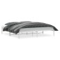 vidaXL Estructura de cama de metal blanca 200x200 cm vidaXL Estructura de cama de metal blanca 200x200 cm
