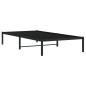 vidaXL Estructura de cama metal negro 100x190 cm vidaXL Estructura de cama metal negro 100x190 cm