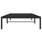 vidaXL Estructura de cama metal negro 100x190 cm vidaXL Estructura de cama metal negro 100x190 cm