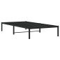 vidaXL Estructura de cama metal negro 100x190 cm vidaXL Estructura de cama metal negro 100x190 cm