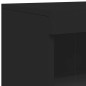 vidaXL Aparador con luces LED negro 162x37x100 cm vidaXL Aparador con luces LED negro 162x37x100 cm