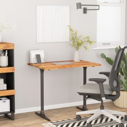vidaXL Tablero de escritorio rectangular madera de acacia 90x60x2,5 cm