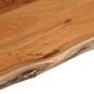 vidaXL Encimera de baño rectangular madera maciza acacia 100x60x2,5 cm vidaXL Encimera de baño rectangular madera maciza acacia 100x60x2,5 cm