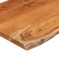 vidaXL Encimera de baño rectangular madera maciza acacia 100x60x2,5 cm vidaXL Encimera de baño rectangular madera maciza acacia 100x60x2,5 cm