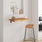vidaXL Estante pared rectangular madera acacia borde vivo 70x40x3,8 cm vidaXL Estante pared rectangular madera acacia borde vivo 70x40x3,8 cm