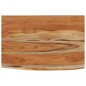 vidaXL Estante pared rectangular madera acacia borde vivo 70x40x3,8 cm vidaXL Estante pared rectangular madera acacia borde vivo 70x40x3,8 cm