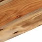 vidaXL Estante pared rectangular madera acacia borde vivo 70x40x3,8 cm vidaXL Estante pared rectangular madera acacia borde vivo 70x40x3,8 cm