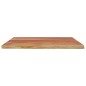 vidaXL Tablero rectangular madera de acacia borde vivo 110x80x2,5 cm
