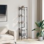 vidaXL Librería de 5 estantes madera gris Sonoma 35x30x174 cm vidaXL Librería de 5 estantes madera gris Sonoma 35x30x174 cm