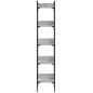vidaXL Librería de 5 estantes madera gris Sonoma 35x30x174 cm vidaXL Librería de 5 estantes madera gris Sonoma 35x30x174 cm