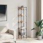 vidaXL Librería de 5 estantes madera roble Sonoma 35x30x174 cm vidaXL Librería de 5 estantes madera roble Sonoma 35x30x174 cm