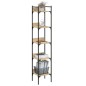 vidaXL Librería de 5 estantes madera roble Sonoma 35x30x174 cm vidaXL Librería de 5 estantes madera roble Sonoma 35x30x174 cm