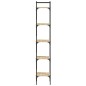 vidaXL Librería de 5 estantes madera roble Sonoma 35x30x174 cm vidaXL Librería de 5 estantes madera roble Sonoma 35x30x174 cm