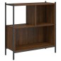 vidaXL Estantería madera de ingeniería marrón roble 72x28x77,5 cm vidaXL Estantería madera de ingeniería marrón roble 72x28x77,5 cm