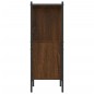 vidaXL Estantería madera de ingeniería marrón roble 72x28x77,5 cm vidaXL Estantería madera de ingeniería marrón roble 72x28x77,5 cm
