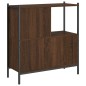 vidaXL Estantería madera de ingeniería marrón roble 72x28x77,5 cm vidaXL Estantería madera de ingeniería marrón roble 72x28x77,5 cm