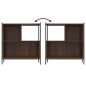 vidaXL Estantería madera de ingeniería marrón roble 72x28x77,5 cm vidaXL Estantería madera de ingeniería marrón roble 72x28x77,5 cm