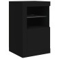 vidaXL Aparador con luces LED negro 164x37x67 cm vidaXL Aparador con luces LED negro 164x37x67 cm