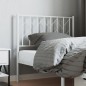vidaXL Cabecero de metal blanco 90 cm vidaXL Cabecero de metal blanco 90 cm