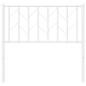vidaXL Cabecero de metal blanco 90 cm vidaXL Cabecero de metal blanco 90 cm