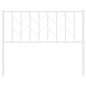 vidaXL Cabecero de metal blanco 107 cm vidaXL Cabecero de metal blanco 107 cm
