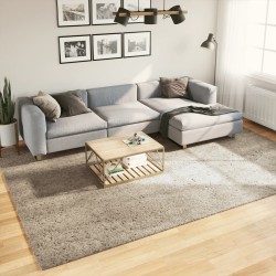vidaXL Alfombra pelo largo aspecto brillante ISTAN beige 240x340 cm