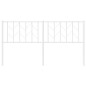 vidaXL Cabecero de metal blanco 160 cm vidaXL Cabecero de metal blanco 160 cm