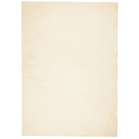 vidaXL Alfombra de pelo corto suave lavable HUARTE crema 200x280 cm