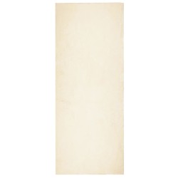 vidaXL Alfombra de pelo corto suave lavable HUARTE crema 80x200 cm