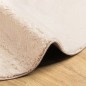 vidaXL Alfombra de pelo corto suave lavable HUARTE beige Ø 120 cm vidaXL Alfombra de pelo corto suave lavable HUARTE beige Ø 120 cm