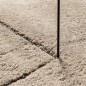 vidaXL Alfombra de pelo corto suave lavable HUARTE arena Ø 200 cm vidaXL Alfombra de pelo corto suave lavable HUARTE arena Ø 200 cm