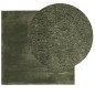vidaXL Alfombra pelo corto suave lavable HUARTE verde bosque 160x160cm vidaXL Alfombra pelo corto suave lavable HUARTE verde bosque 160x160cm