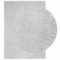 vidaXL Alfombra de pelo corto suave lavable HUARTE gris 120x170 cm
